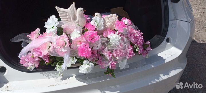 Свадебные украшения на машину продажа