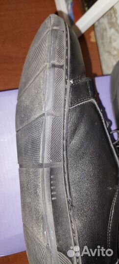 Полуботинки на мальчика, кожаные р.40