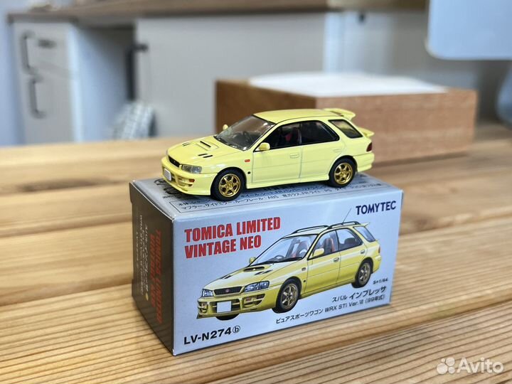 Tomica limited vintage 1/64 Subaru Impreza WRX STI