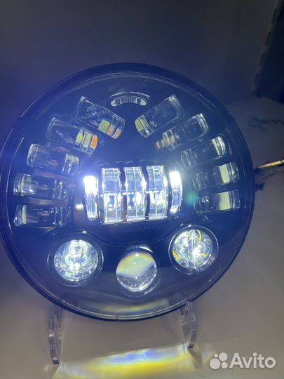 Светодиодные фары на ниву