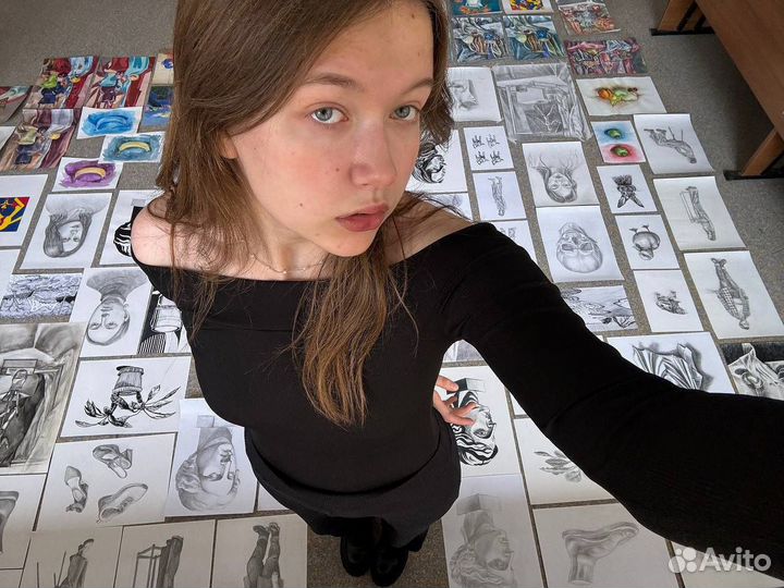 Репетитор по рисованию, академическому рисунку