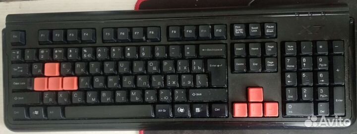 Игровая клавиатура A4Tech X7-G300 (PS/2)