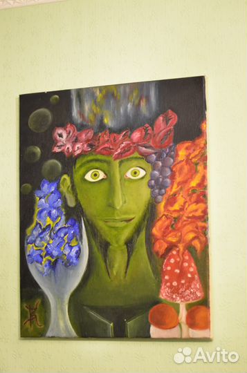 Картина масло на холсте