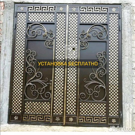 Ворота в совершенно новом дизайне на заказ