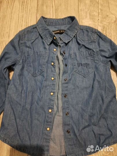 Джинсовая рубашка