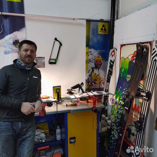 Горные лыжи и сноуборды сервис и ремонт