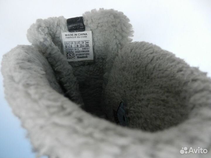 Ботинки женские Reebok,б/у,верх-натурал.,37 разм