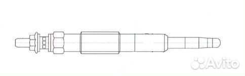 Свеча накаливания для а/м Renault glsp 097