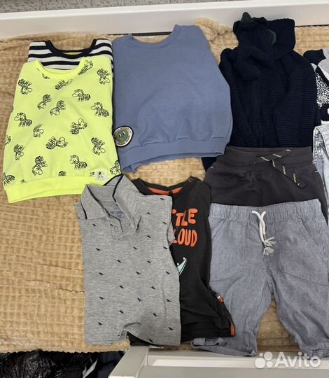 Вещи пакетом на мальчика 86-92