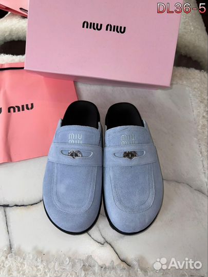 Сабо Тапочки Miu Miu женские Размер 36-40