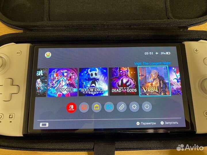 Nintendo switch oled (прошитая/чип)