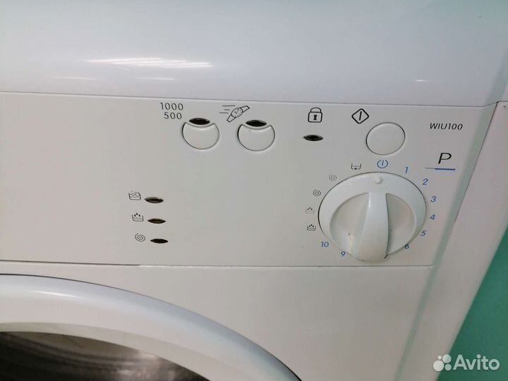 Стиральная машина бу Indesit узкая