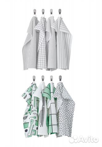 Полотенце кухонное 45x60см 100 хлопок Ринниг Икеа