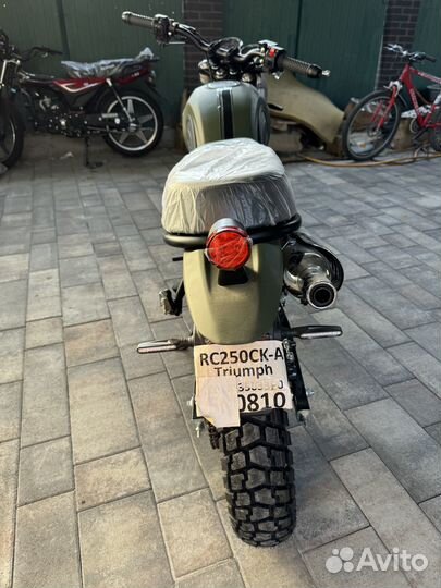 Мотоцикл Рэйсер RC250CK-A Triumph