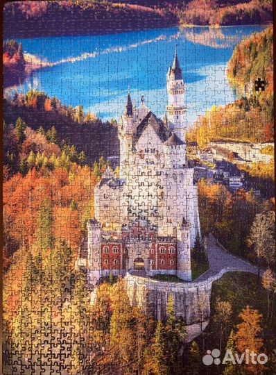 Пазлы 1000 Clementoni Замок Нойшванштайн