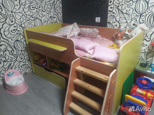 Детская кровать чердак