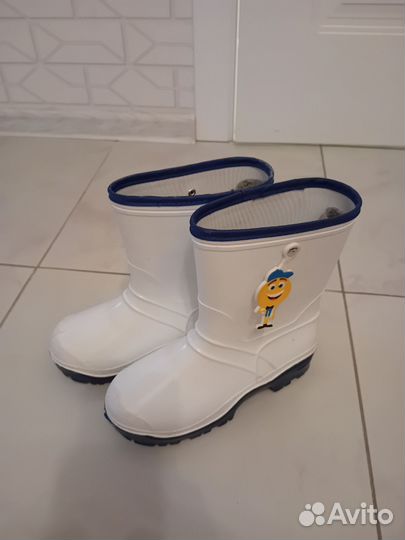 Детские резиновые сапоги 34 размер