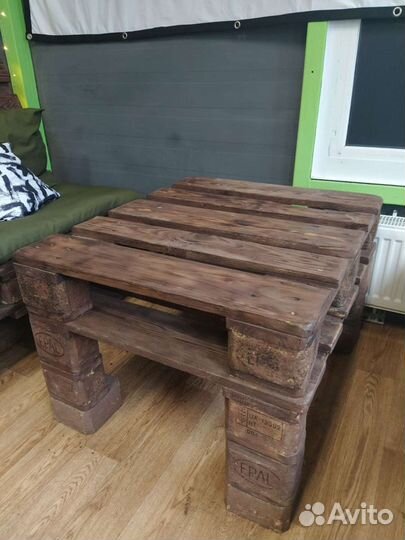 Мебель из европоддонов ручной работы