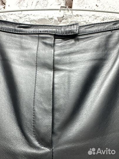 Брюки женские из натуральной кожи 48/50