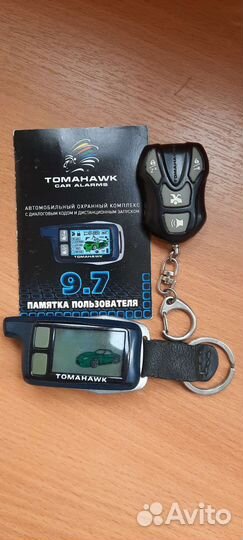Брелок сигнализации томагавк 9.7