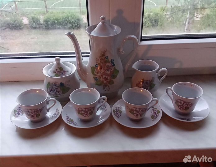 Кофейный сервиз Полтавский завод