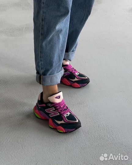 Кроссовки new balance 9060 purple