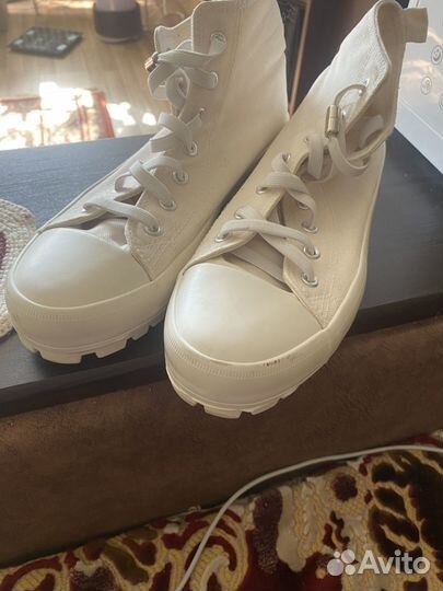 Кеды высокие женские