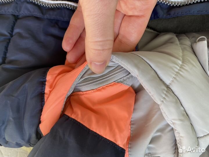 Демисезонная куртка-жилетка 2 в1 для мальчика