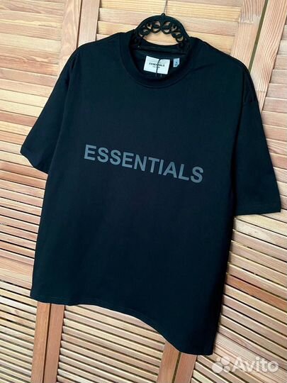 Футболка Essentials fog Fear Of God