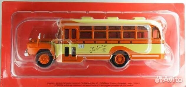 Модель автобус Isuzu BXD-30 Japan 1962 1/43 Hachet