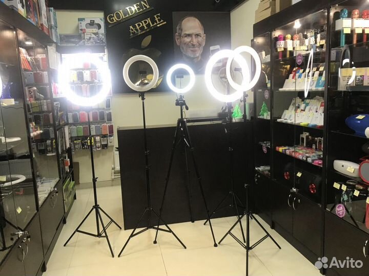 Кольцевые лампы 16см, 26см, 32см, 36см, 45см, 54см