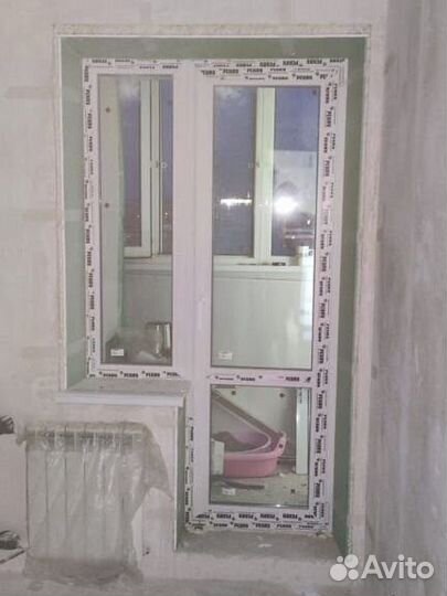 Остекление любой сложности, окна, двери, сетки