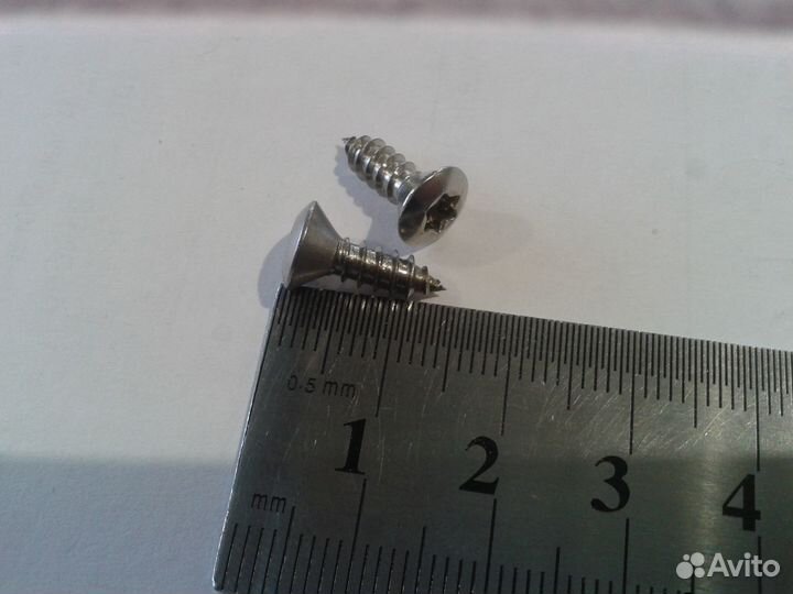 Саморез полупот/гл torx/шл/ Din 7983 A2 C 3,9х13