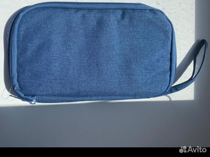 Абсолютно Новое Синее Портмоне Кошелек Сумка