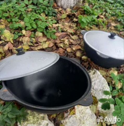Казан чугунный 12 литров