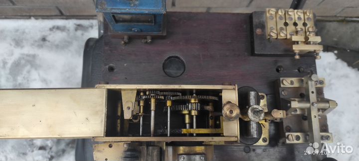 Телеграфный аппарат приёмник. Сименс и гальске