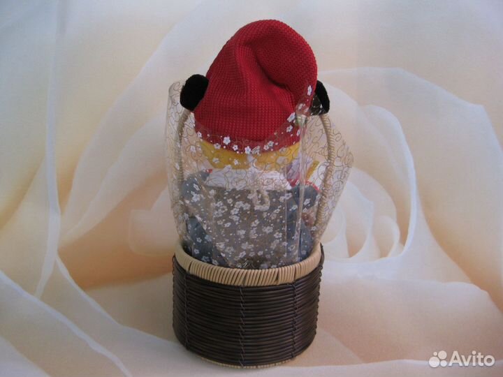 Подарок (игрушка+корзинка)