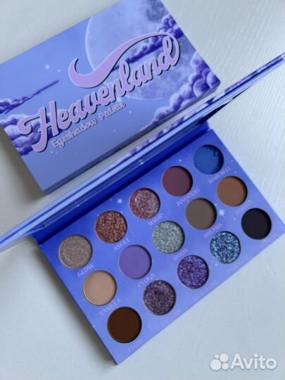 The pastel roses палетки теней