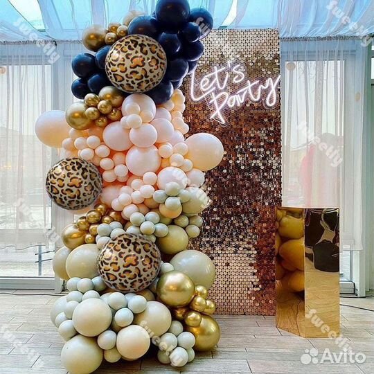 Аренда фотозоны из пайеток