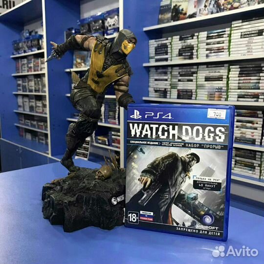 Watch dogs специальное издание ps4 (обмен)