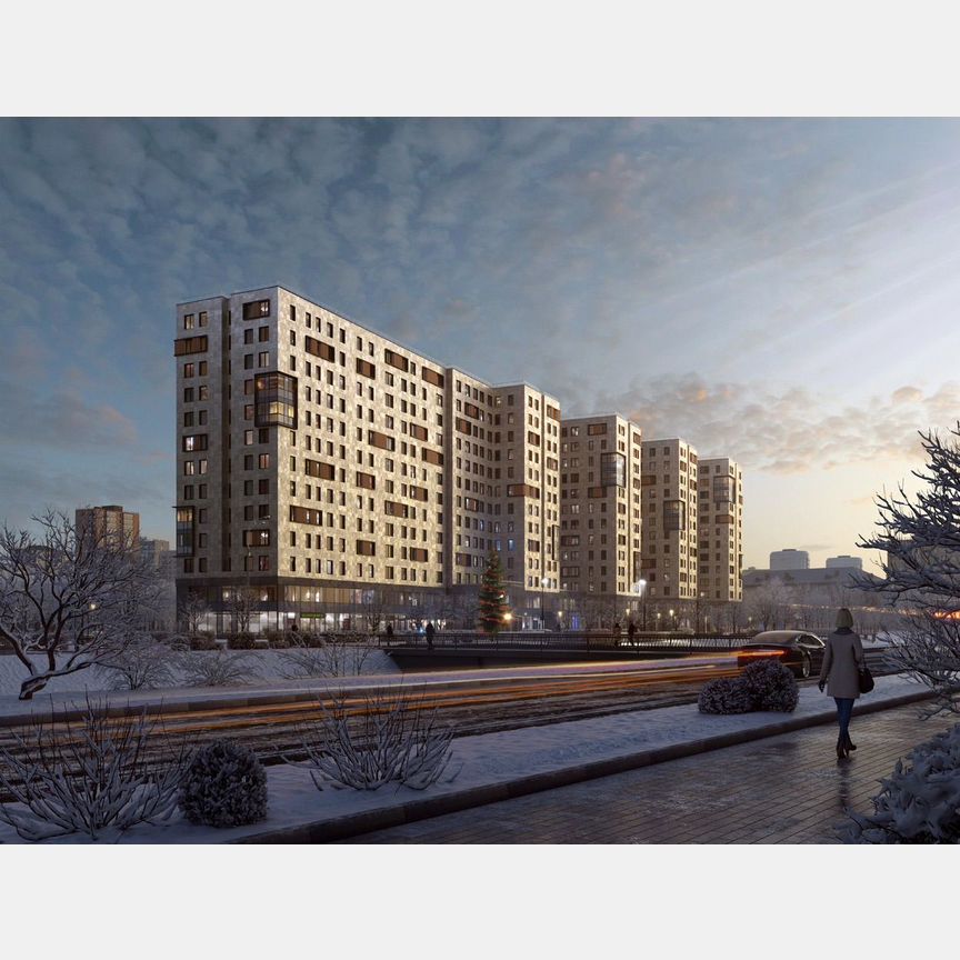 Апартаменты-студия, 21,9 м², 10/13 эт.