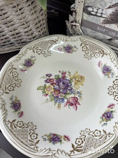 Антикварное блюдо Jimenau Клеймо 1939 год