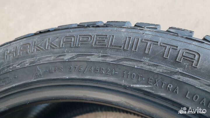 Nokian Tyres Hakkapeliitta 9 SUV 275/45 R21 110T