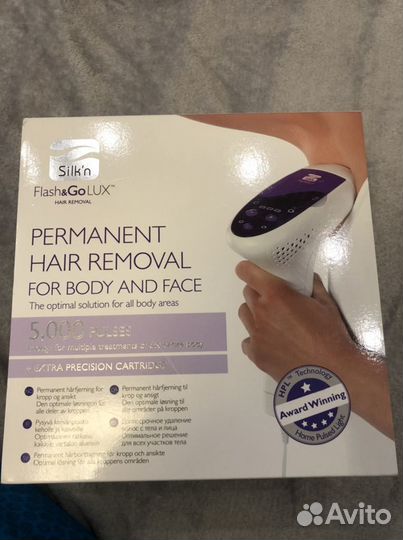 Фотоэпилятор silkn flash&go lux