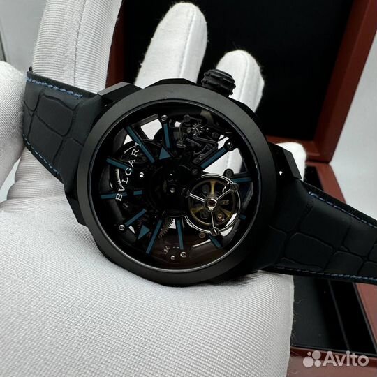 Вvlgari Оctо Black 44mm Мужские часы