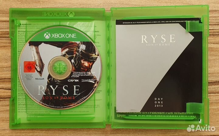 Xbox one Ryse Son of Rome (Полн. на Рус. яз)