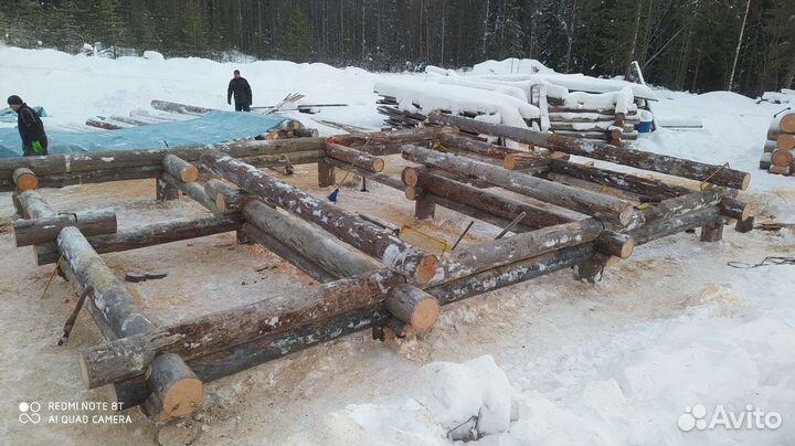 Изготовления срубов