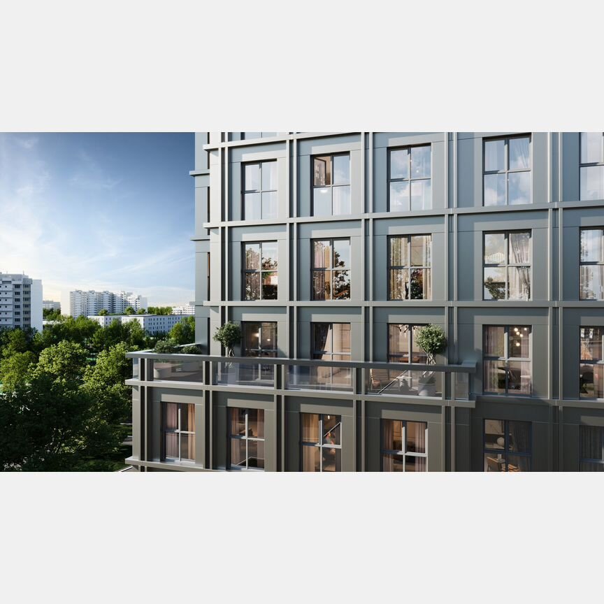 2-к. квартира, 56,3 м², 17/30 эт.