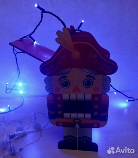 Шкатулка Щелкунчик ручная работа дерево