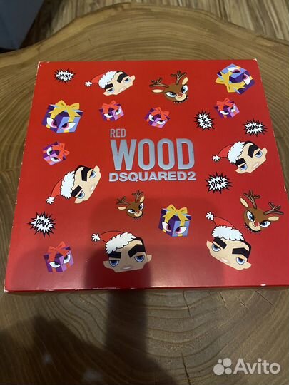 Туалетная вода Dsquared2 Red Wood с лосьоном